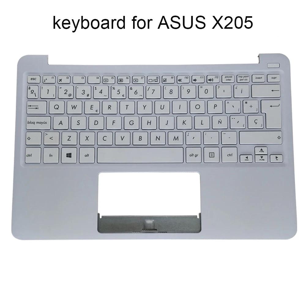 Asus EeeBook X205TA X205T X205 Ʈ Ű,  ǻ Ű SP ES ξ 빮 90NL0731 13NB0731AP0421